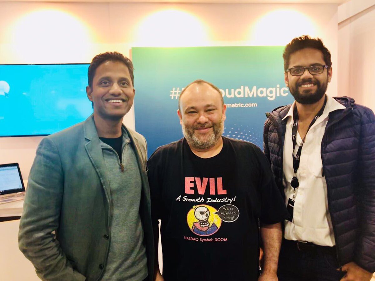 NutanixBeam's tweet photo. Great show,@AWSreInvent !!
Thanks for having us this year. We look forward to being back with more cloud magic in 2018.
Let’s rock the #cloud together.
#AWS #reInvent #DoCloudMagic https://t.co/0sBkfGawwt