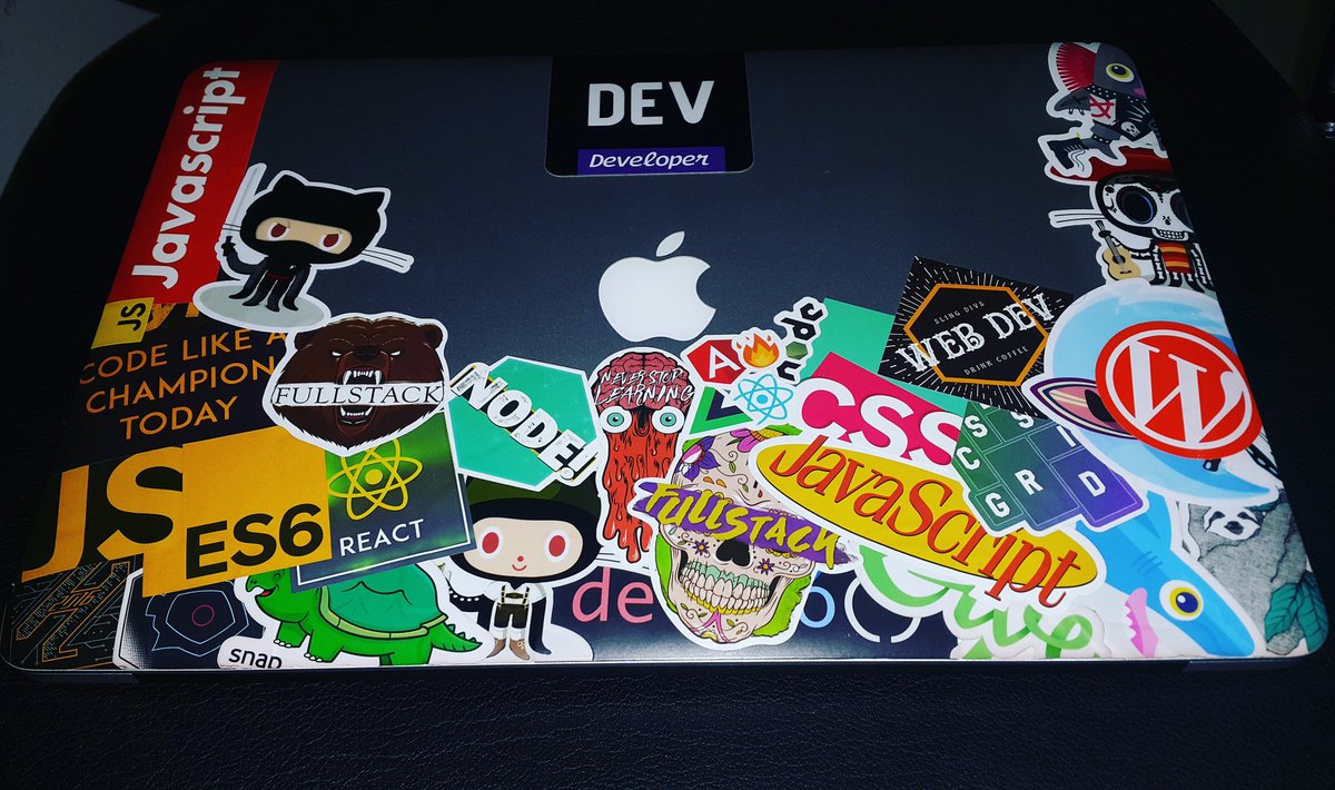 MrAhmadAwais's tweet photo. 🔥 New batch of #stickers for my #Mac.

#developer #frontend #frontenddeveloper #codeismylife #stickerslifestyle #newme #javascript #es2015 #es6 #digitalocean #hacktoberfest #webdesign #germancode #uscode #pk #devtools #devto #wesbos #WordPress #code #codingisfun #vscode https://t.co/fvBIwkvMBN