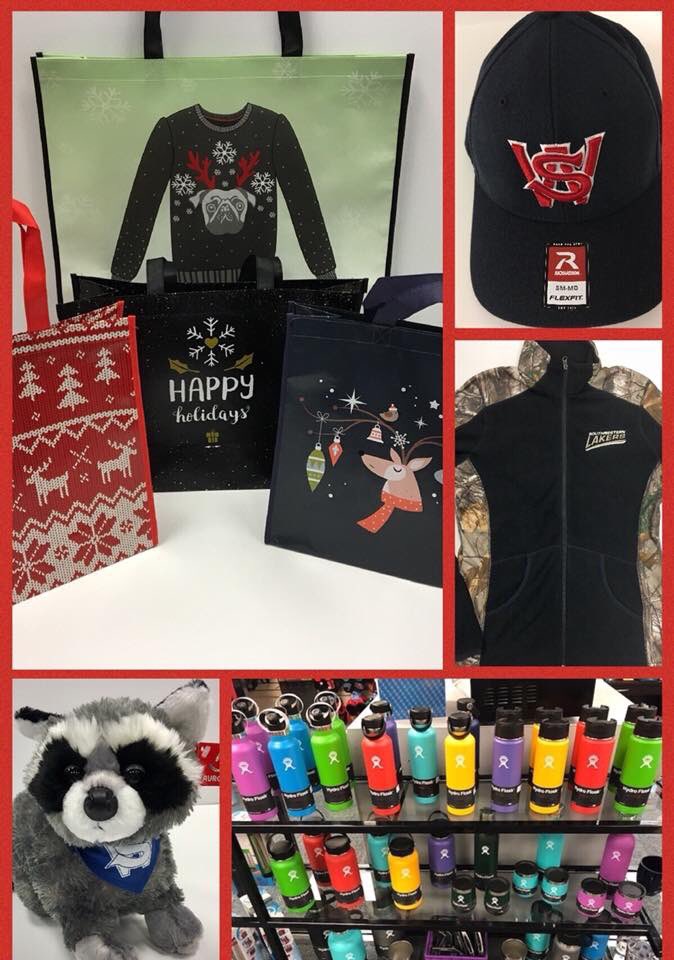 SwoccBookstore's tweet photo. One more day!  25% off in the bookstore   #hydroflask. #spiritgear. #freeholidaygift bag. https://t.co/cyQWFNRHrf