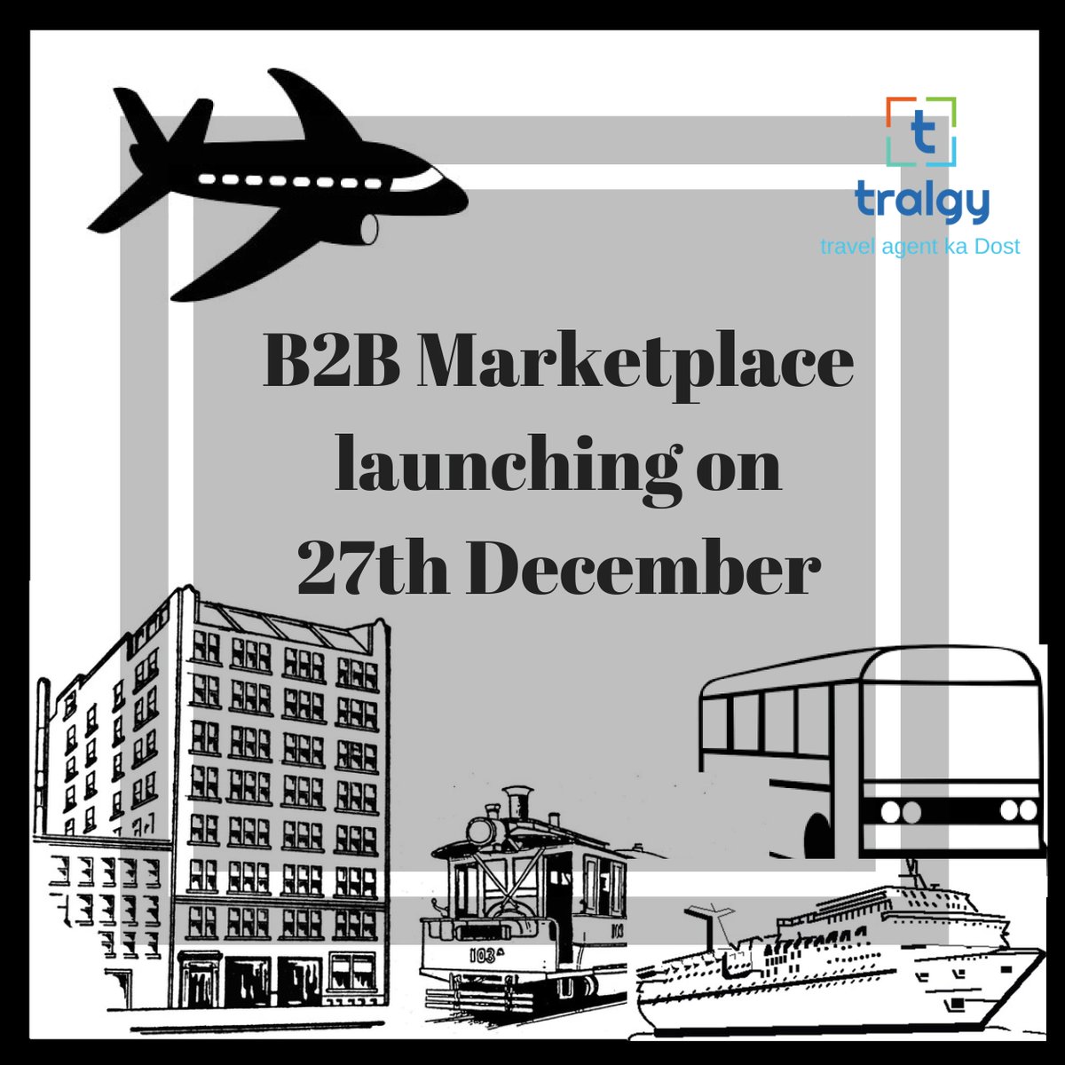 tralgy's tweet photo. B2B Marketplace for Travel agents/agencies worldwide is launching soon....
Use Coupon Code: BUYSM & Register for FREE
https://t.co/6LGywoxCNC
For any queries contact us on: +91 9606908343
#B2BPlatformForTravelAgents #GrowYouCustomerBase #GrowYourBusiness #Join4Free #Itinerary https://t.co/FOzO0Aqe2l