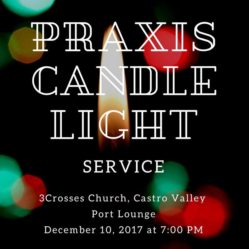 PraxisCV's tweet photo. The end of the year is almost here! Here are our last events of the year! Kids Against Hunger Christmas Party Dec 6, Praxis Candle Light Service Dec 10, Praxis Christmas Party Dec 17 #praxiscv #eastbay #3crosses #college #collegelife #christmas #tistheseason https://t.co/BJ2LHofSAW