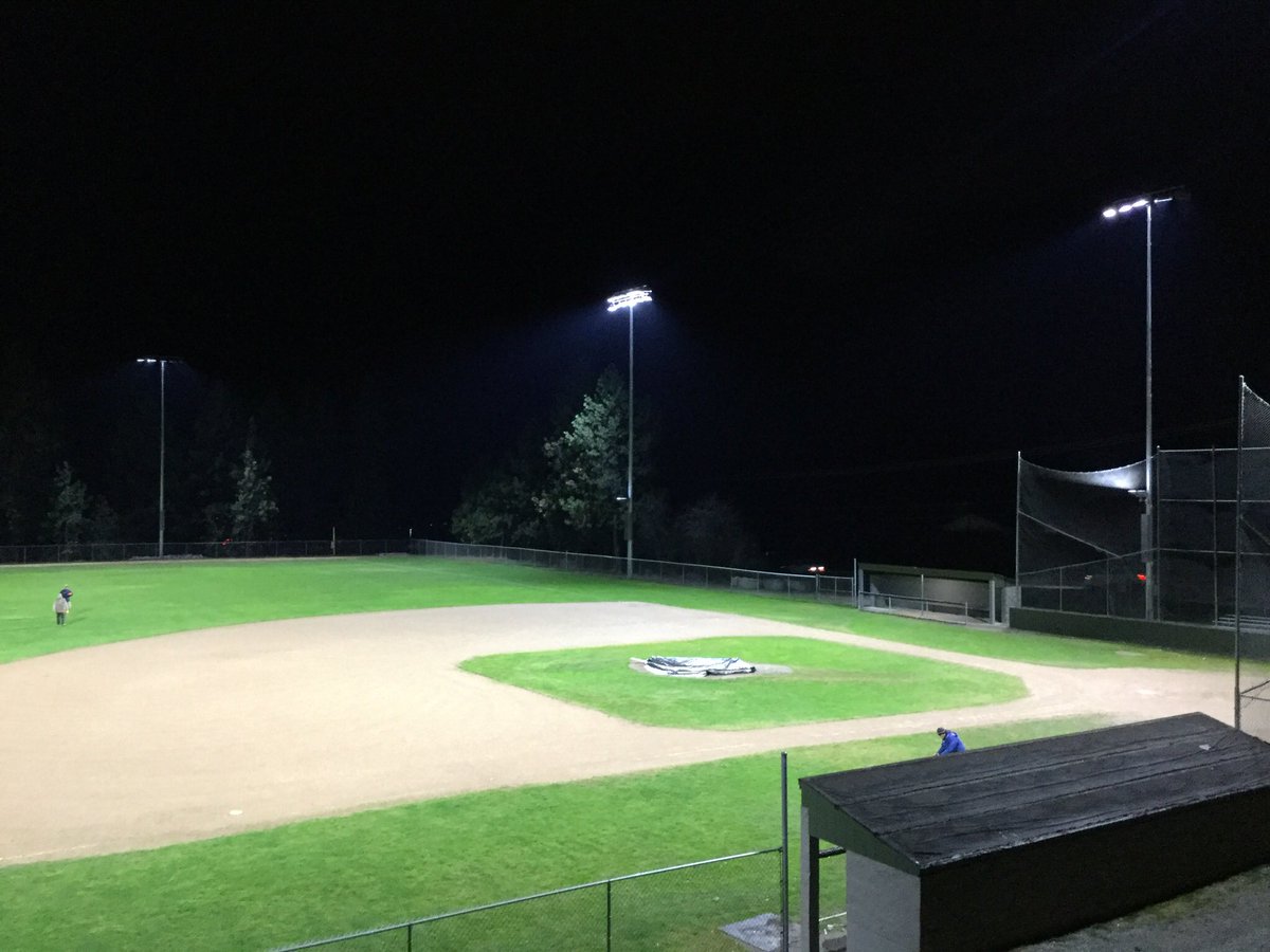 WestKelBaseball's tweet photo. Boucherie Field gets lights which will by a great benefit to West Kelowna Minor Baseball. Thanks to City of WK and Federal gov for funding https://t.co/rvX4baOwr3