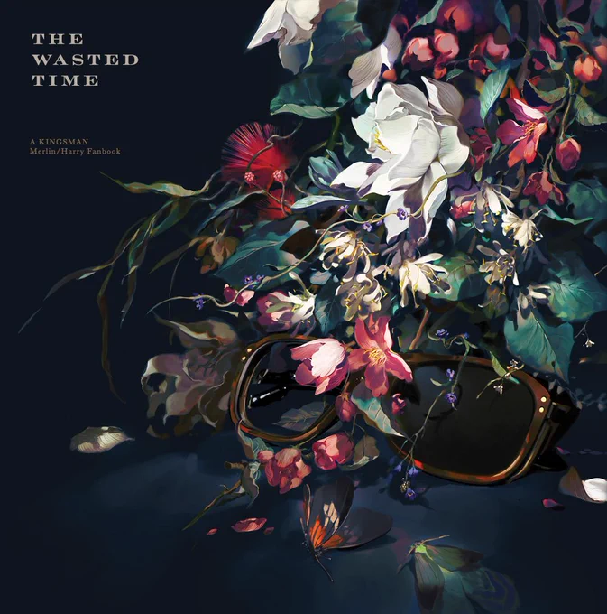 Kingsman/Merlahad fan novel<The Wasted Time> cover&amp;postcard. CP21 Shanghai 