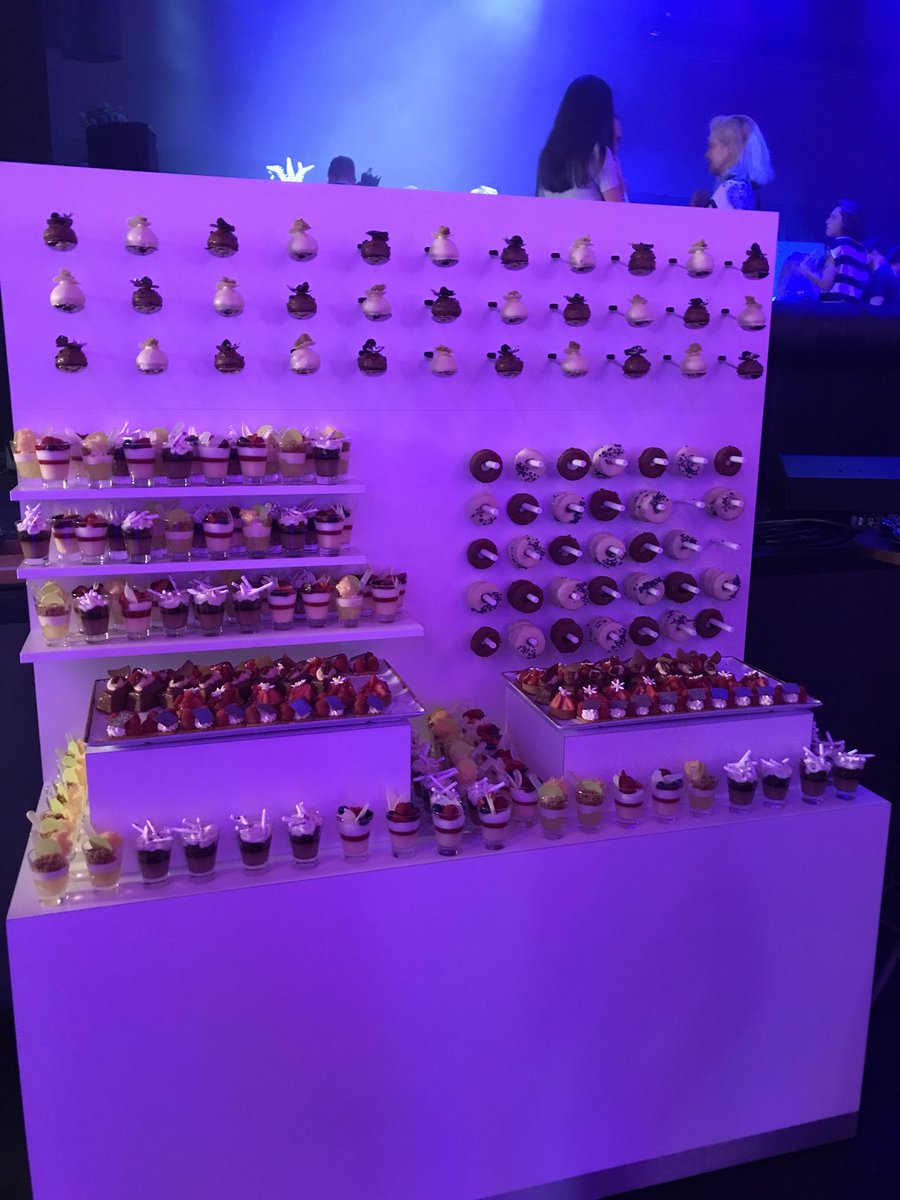 ptreest's tweet photo. @C2Melbourne Can’t believe we have a wall of dessert! #CharlieChocolateFactory #C2Preview https://t.co/d9qImbXP4d