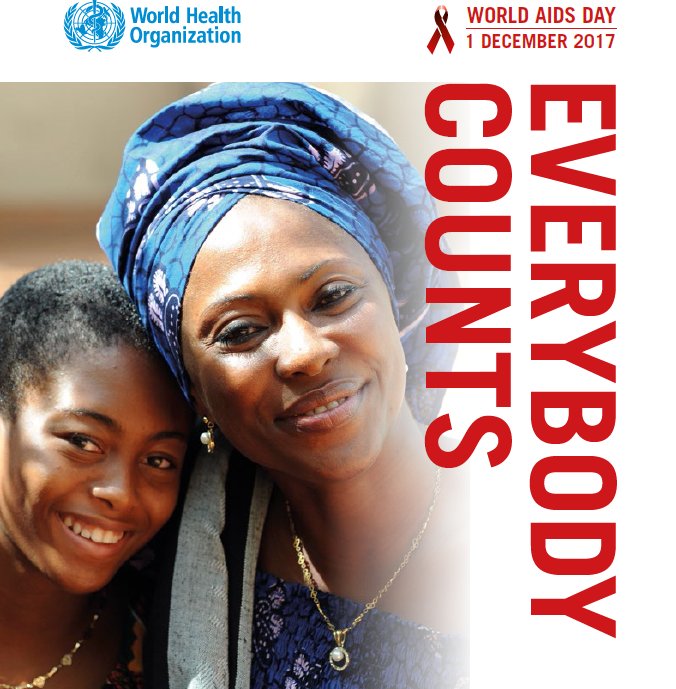 It's #WorldAIDSDay. People with or at risk of #HIV need access to high-quality services. #EverybodyCounts #LeaveNoOneBehind #UHC