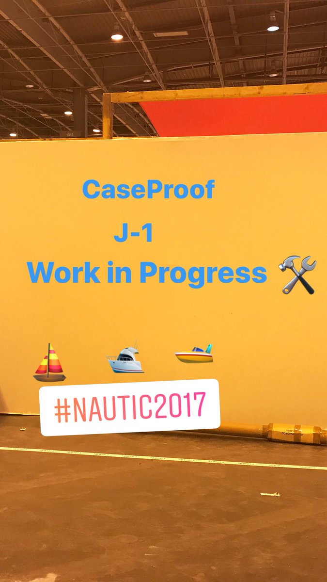 caseproof_net's tweet photo. ⚓️⛵️J-1  @NauticParis ! ⚓️⛵️Work in Progess dans le froid ! ❄️❄️❄️Rdv demain Hall 1 F55 
#Nautic2017 #PorteDeVersailles #CaseProof #waterproofcase #snowproofcase #entreprisefrançaise https://t.co/PUdKI7Fty3