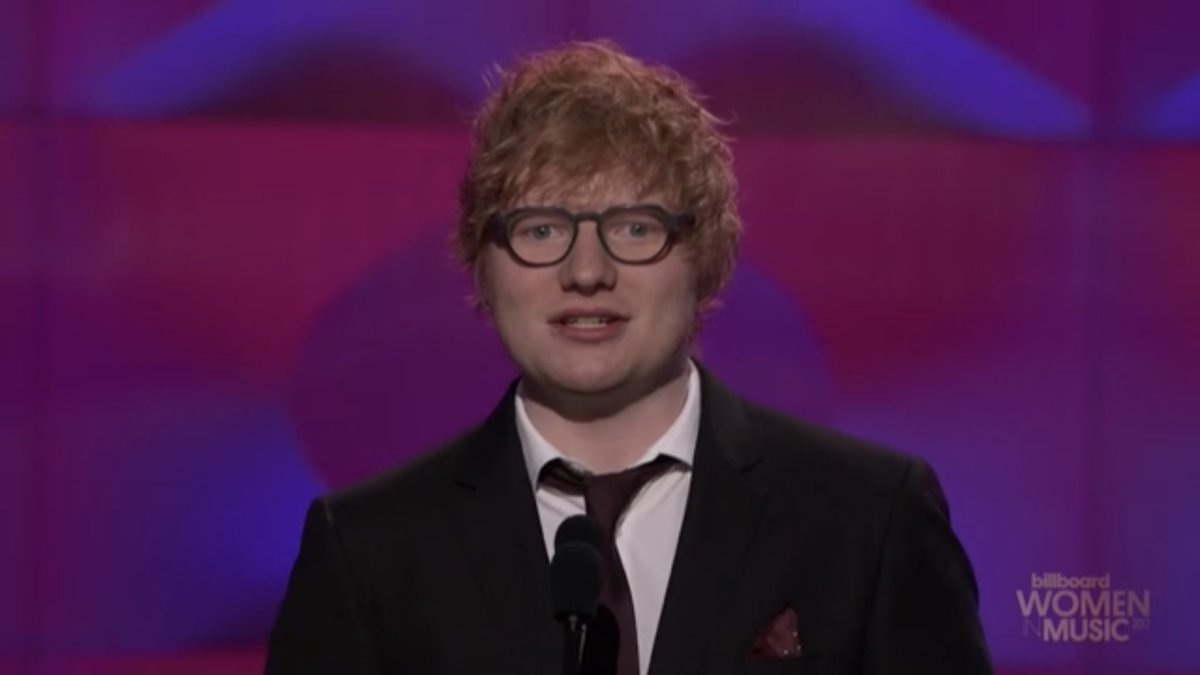 singerwitdaflow's tweet photo. Screenshots of Ed in today’s #WomenInMusic ✨💕 https://t.co/5KyUWxKcjJ