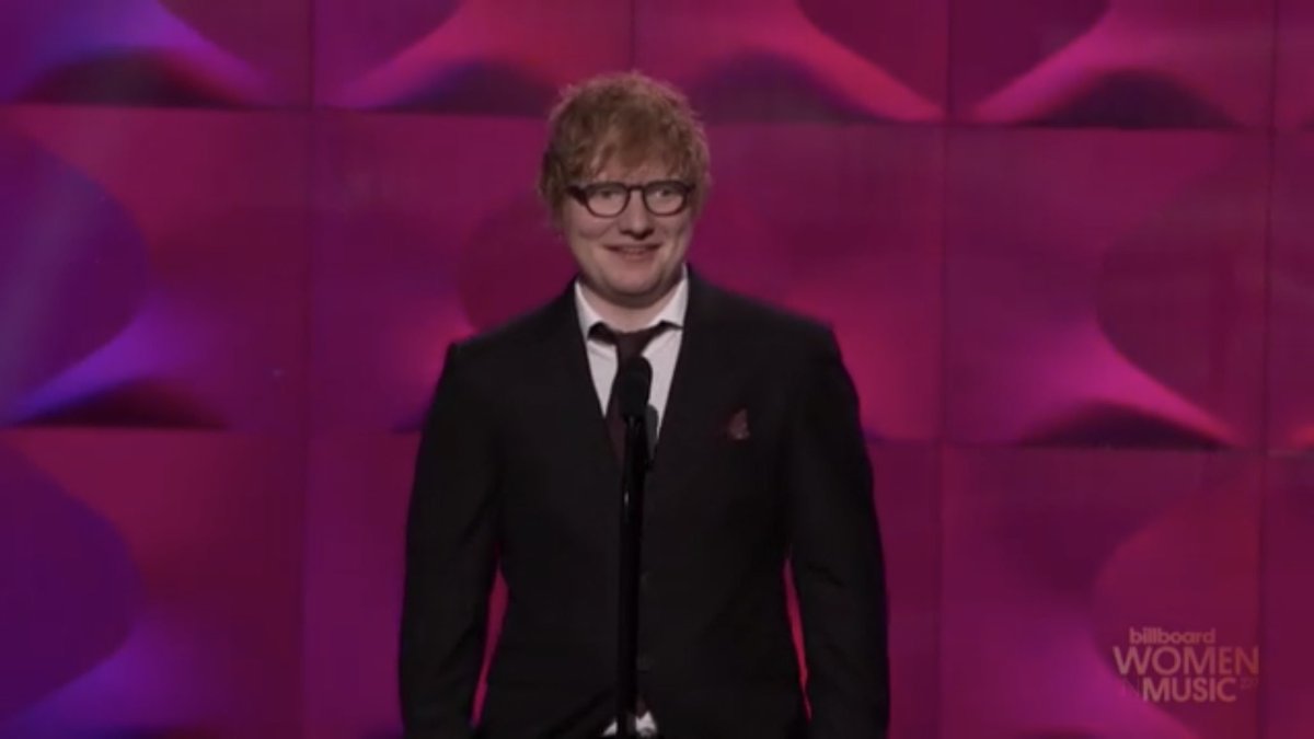 singerwitdaflow's tweet photo. Screenshots of Ed in today’s #WomenInMusic ✨💕 https://t.co/5KyUWxKcjJ