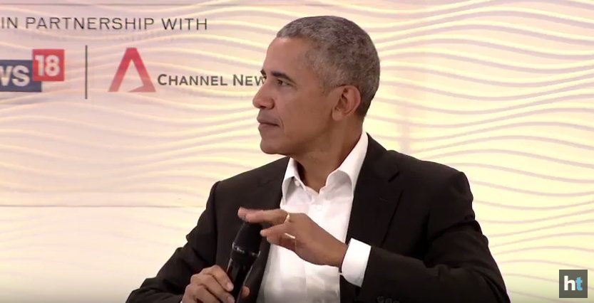 htTweets's tweet photo. @BarackObama The most important office in a democracy is not the office of the President or a PM, it's the office of the citizen: @BarackObama

#HTLS #HTLS2017
#IrreversibleRiseOfIndia  

Catch it LIVE here: https://t.co/sIxiF3ApEj https://t.co/v0c5tdRGsA