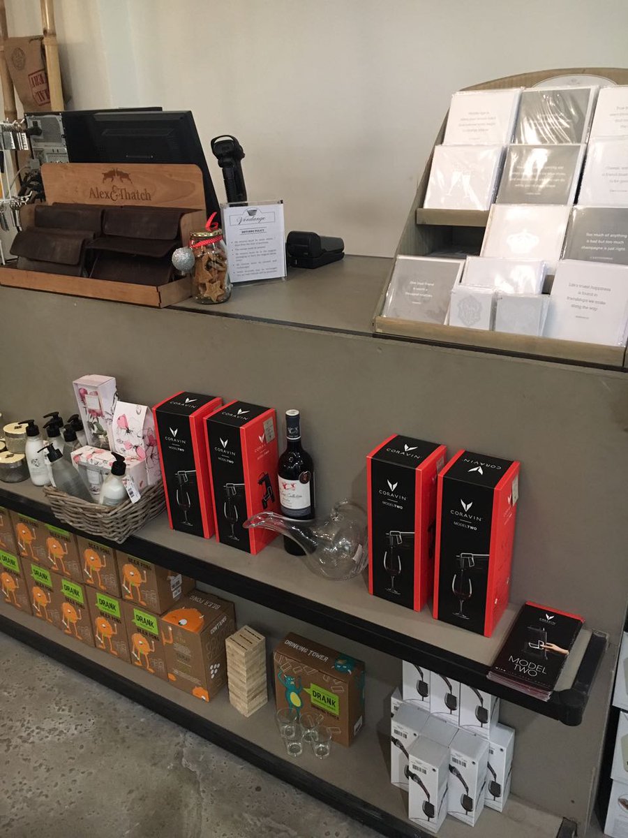 Great to our <a href="/Coravin/">Coravin</a> now in store at <a href="/VendangeRSA/">VendangeRSA</a>