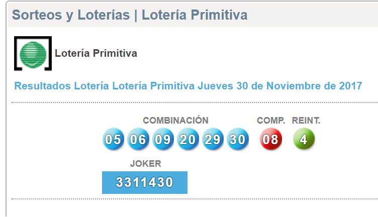 #OJO Esta noche, un boleto sellado en #Valladolid ha ganado 1,4M€ en la Primitiva. Compruebe si estos son sus números. Mucha suerte a todos por que este puede ser viernes inolvidable.