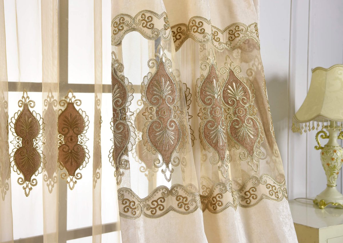 weembcompany's tweet photo. curtain fabric luxury-7920coffee https://t.co/fSKwrzNCi9