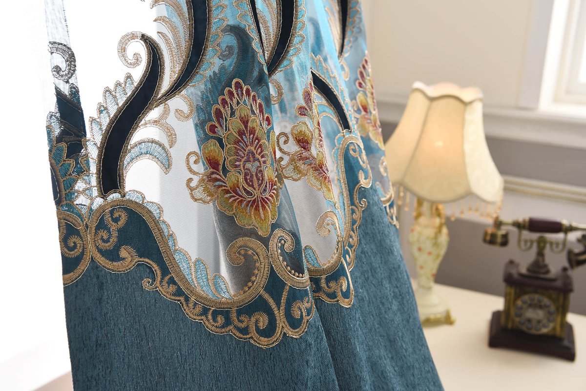 weembcompany's tweet photo. curtain fabric manufacturer-7931 blue https://t.co/dHU5cwTVc9
