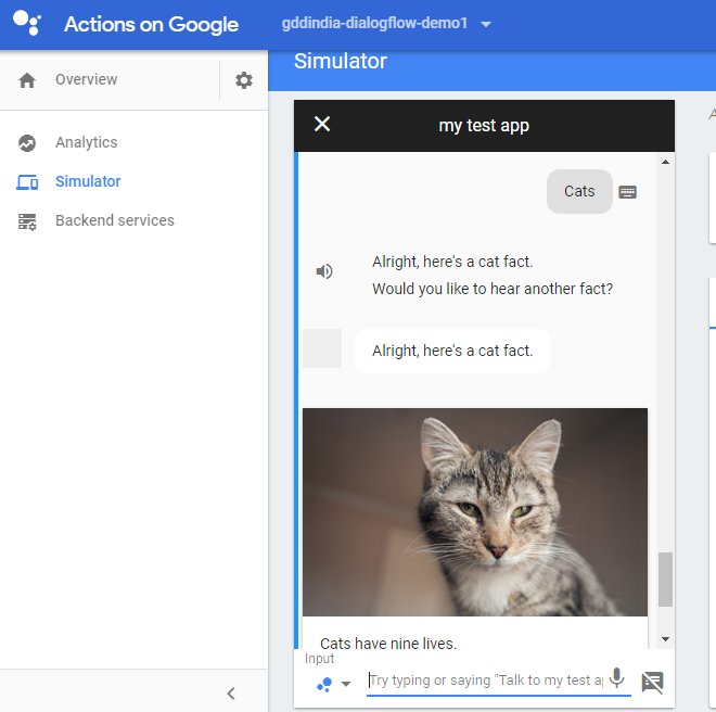 kamleshrao's tweet image. Cats have nine lives! via #GDDIndia #DialogFlow #GoogleActions