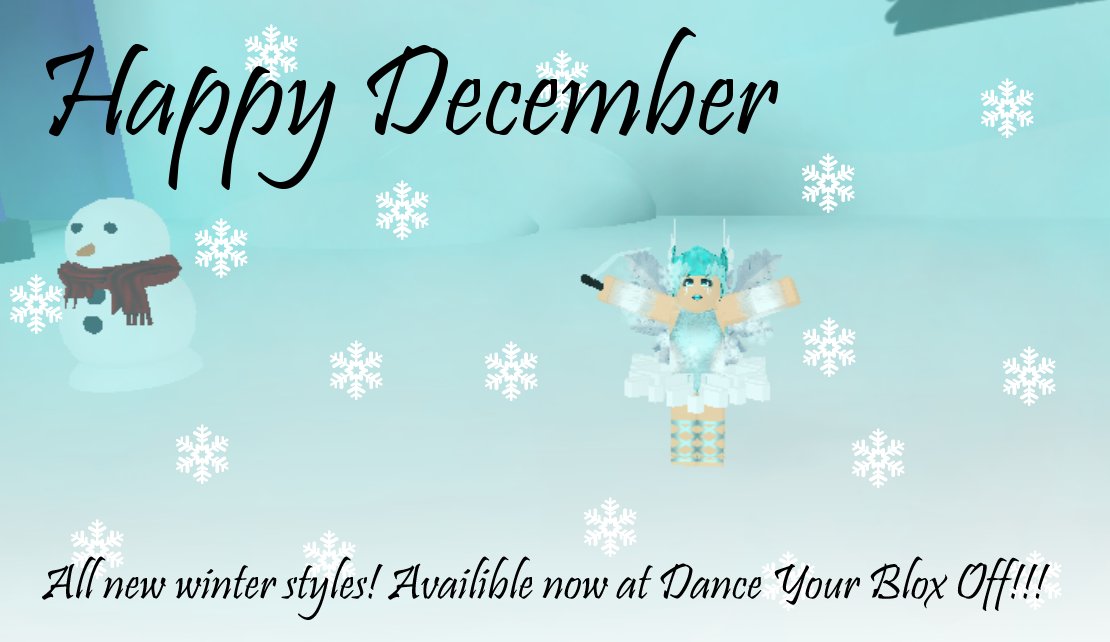 Mimi Dev Rdc2019 On Twitter Happy December New - new winter styles are now available at dance your blox off join in the fun here https www roblox com games 529077492 dance your blox off
