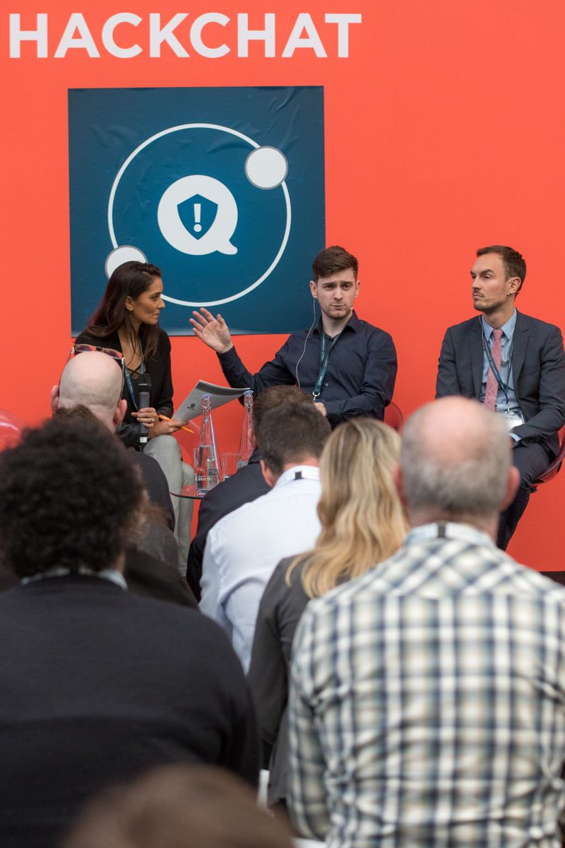 UKCyberSummit's tweet photo. Thank you to @sleepycal and Oliver Gower for joining us to discuss the hot topic at our Hackchat session on understanding and combatting #cybercrime at #UKCyberSummit 2 weeks ago. https://t.co/L9kibmUJPD