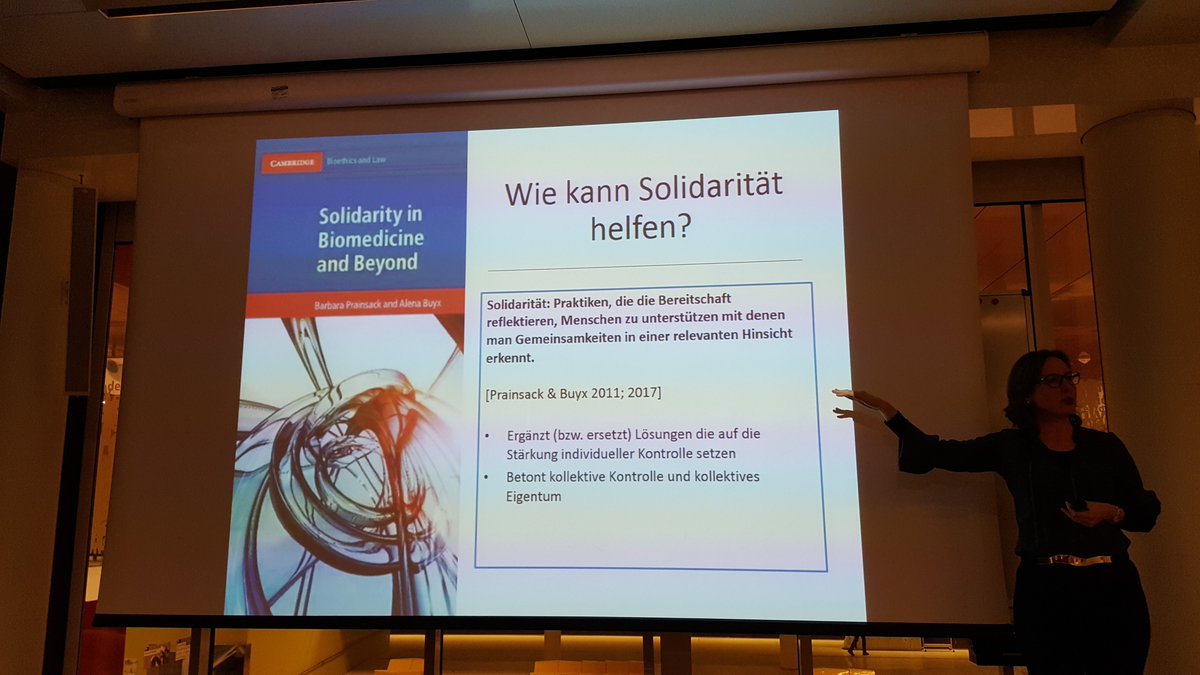 MaFrischhut's tweet photo. Inspiring speech by @BPrainsack (organized by @arbeitskeisWuV, #ethucation et al.) yesterday in #Innsbruck on #solidarity in the #health sector, looking forward to read this book; @AndredenExter https://t.co/p0I3Y9hoD8