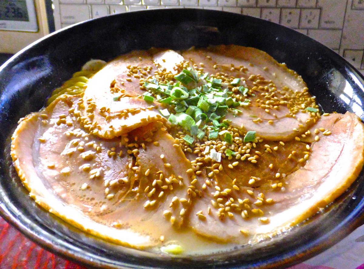 WonderYAMAMOTO's tweet photo. チャーシュー麺（自作）。 https://t.co/OXgSzVR5KP