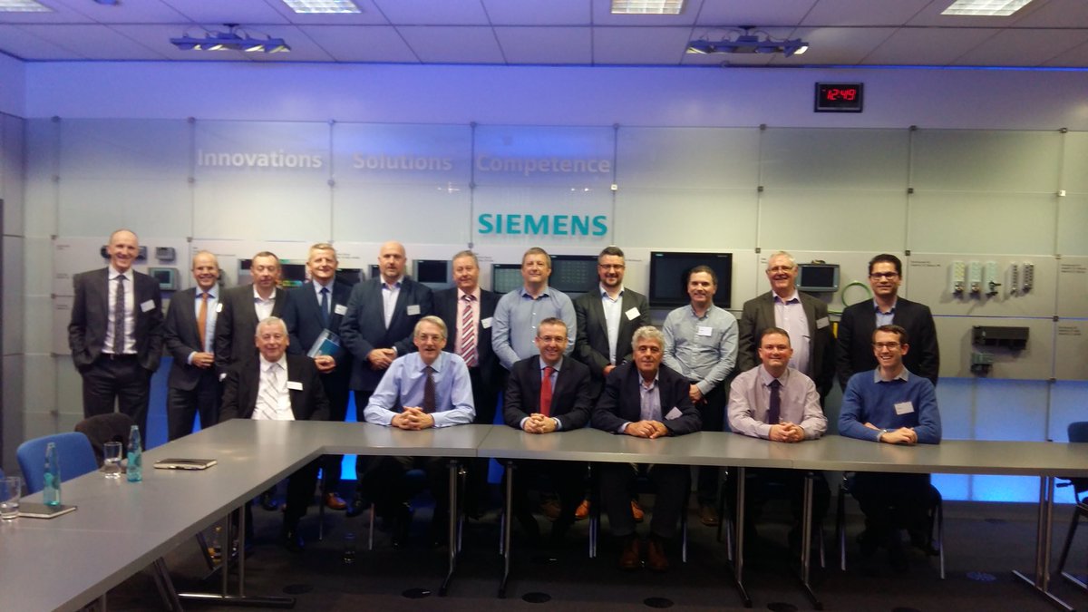 peterfullerUED's tweet photo. Very informative trip @#SPS17 with Siemens looking at the future of digitalisation for Industry, exciting times ahead #Siemens #Digitalisation #MindSphere https://t.co/k9akZmhCei