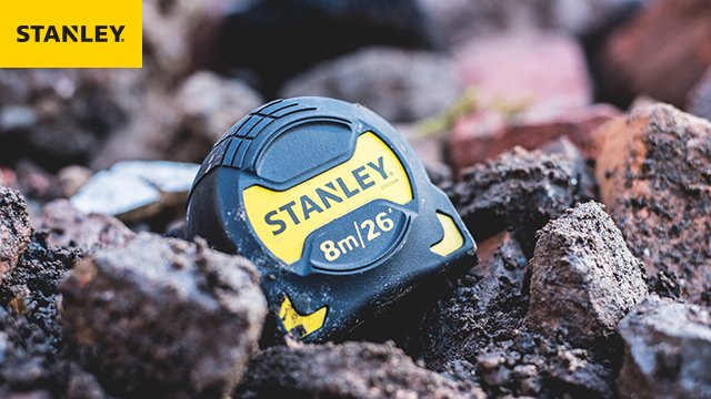 ukstanleytools's tweet photo. The STANLEY® 8m Grip Tape. Accuracy that measures up, even on the toughest worksites.
#ProAccuracy https://t.co/bu79ICrxV8