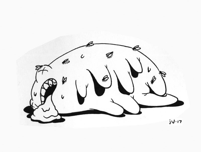 JohnVestevich's tweet photo. ive been drawing a lot of goop lately https://t.co/G34hcewwnB