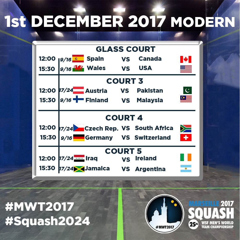 MWT2017Squash's tweet photo. #MWT2017 Here's quarter final day !

Discover a preview : https://t.co/UEkV2MqH41
#squash #Squash2024 https://t.co/JieE3edyXa