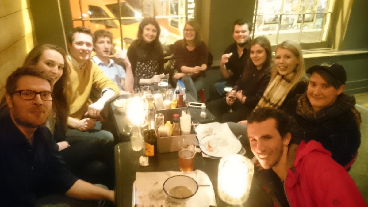 SciCommSocBRS's tweet photo. Thanks all who came to last night's lovely social (and thx for the biscuits @Watson1Blair 🍪) Join us next week for #MEGASOCIAL! https://t.co/IvYqFXqwjv