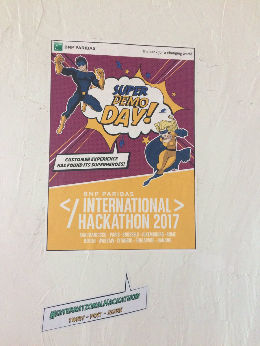 OdileUF's tweet photo. Live #internationalhackathon superheroes Demoday https://t.co/FTzwFSBYNq