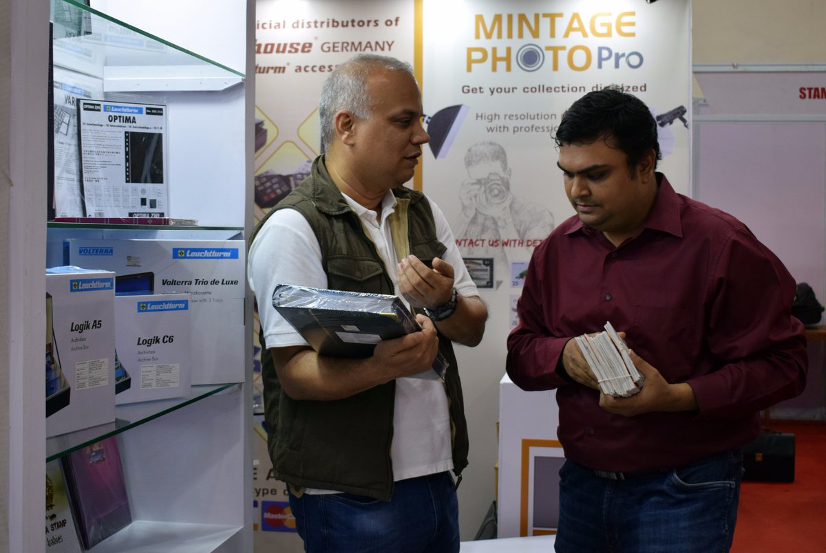 MintageWorld's tweet photo. Here are few more glimpses, as the Day 2 begins at the #INPEX2017 National Philatelic Exhibition, #Mumbai .

Join us at Stall No - 26, 27, 40 &amp; 41 and get amazed by our freebies.. https://t.co/ERQFp2wnGb