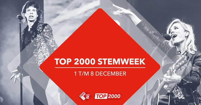 Bedenk straf brandwonden Stemmen op Top 2000 van NPO Radio 2 weer mogelijk