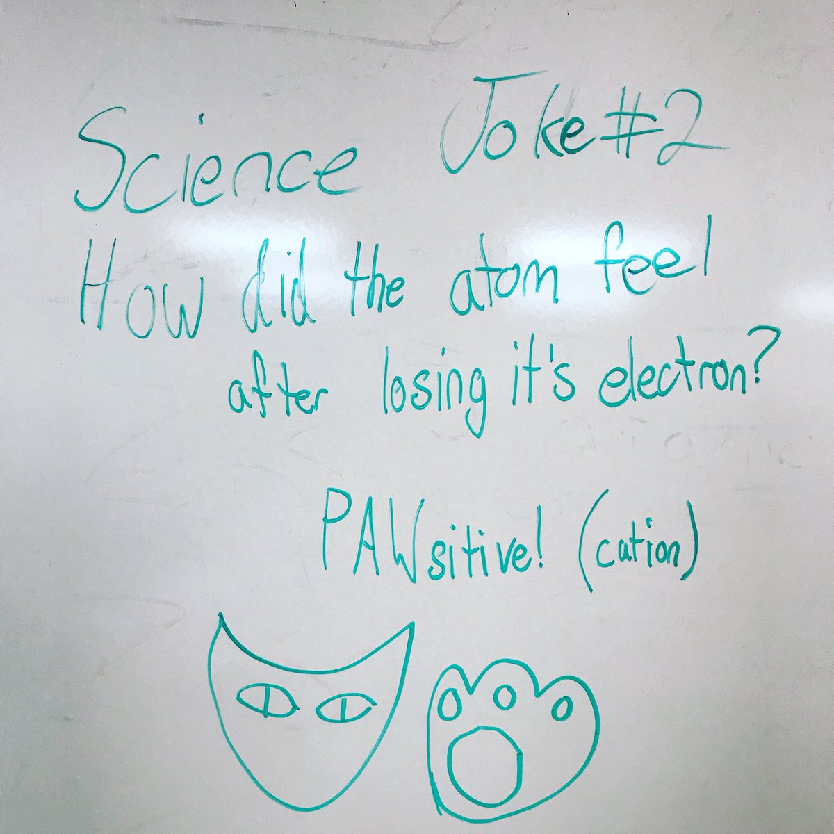 jolenemcdowell's tweet photo. Love that my ss have taken over writing the joke of the week;) #titanstrong #teeland https://t.co/LcX2ANOmQs