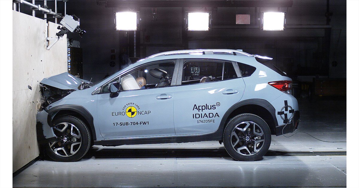 Subaru_SA's tweet photo. Announced yesterday, our XV and Subaru scored another 5* Safety Rating from @EuroNCAP. There's safe and then there's #SubaruSafe https://t.co/mlpdePtOES