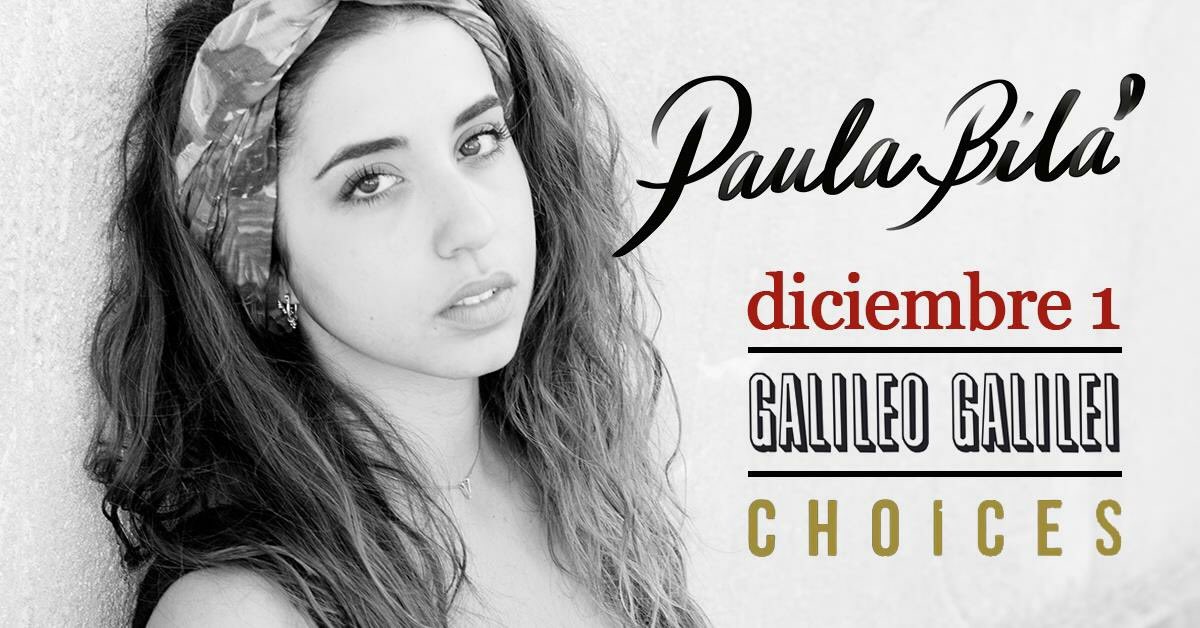 salagalileo's tweet photo. La cantautora gaditana @Paula_Bila presenta su disco "Choices" esta noche en Galileo a las 21h y acompañada de su nueva banda. ¡Te esperamos!  https://t.co/4W38S0DXFW https://t.co/Gf9DVCBWwC