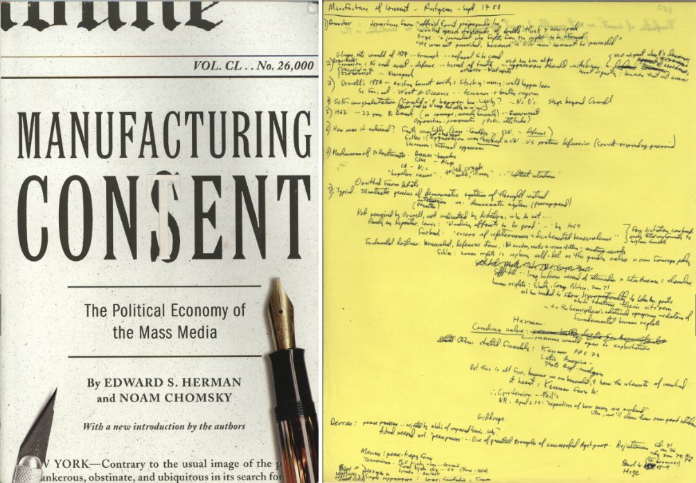 openculture's tweet photo. MIT Is Digitizing a Huge Archive of Noam Chomsky’s Lectures, Papers and Other Documents &amp; Will Put Them Online https://t.co/Ny4EfMpLA4 https://t.co/ISeWqRMzwG