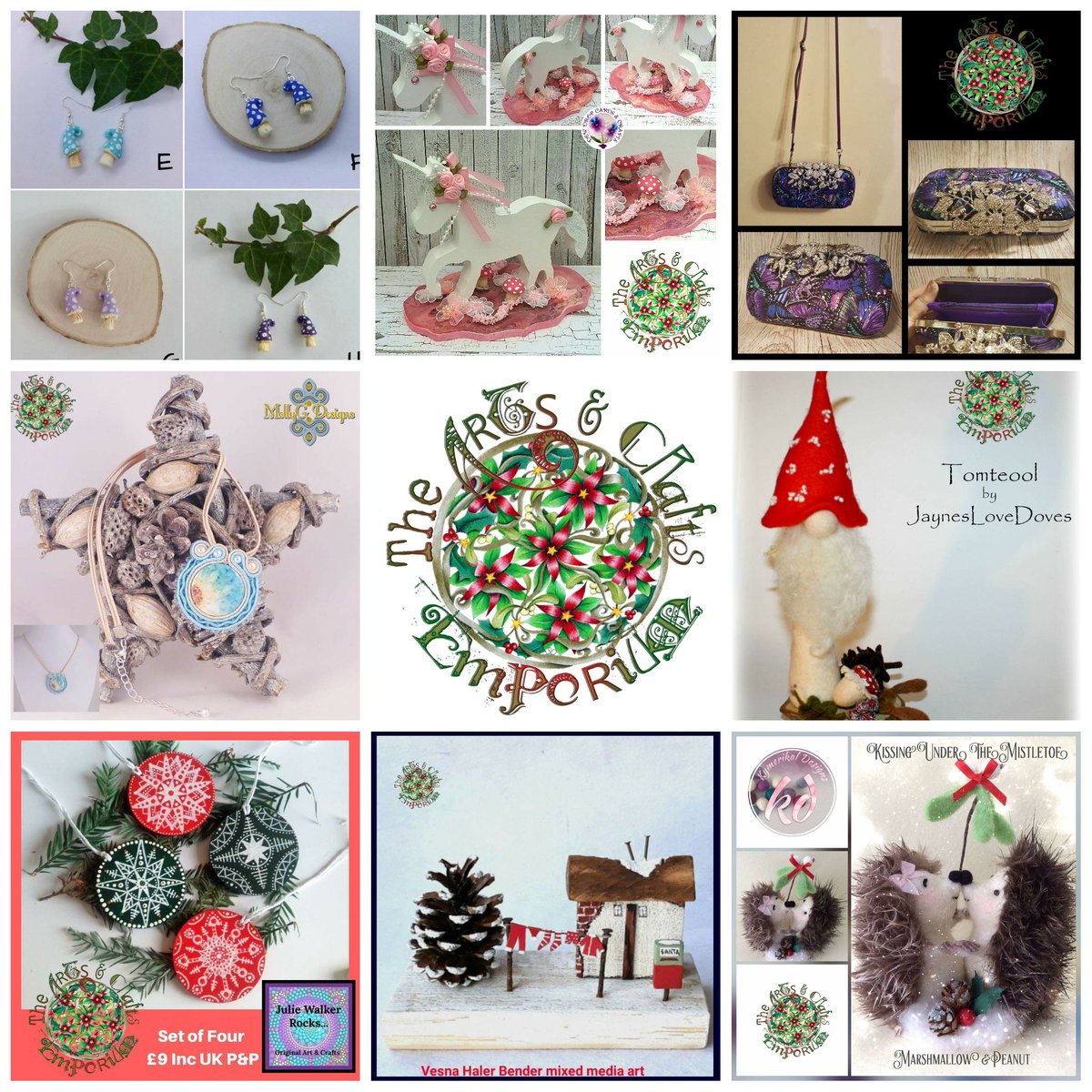 acegifts's tweet photo. Lovely new stuff added to our event for this Sunday 3rd Dec 8pm! #craftbuzz #acegifts #christmasshopping #handmade https://t.co/rXH4aCCztx https://t.co/KKVviVVSkD