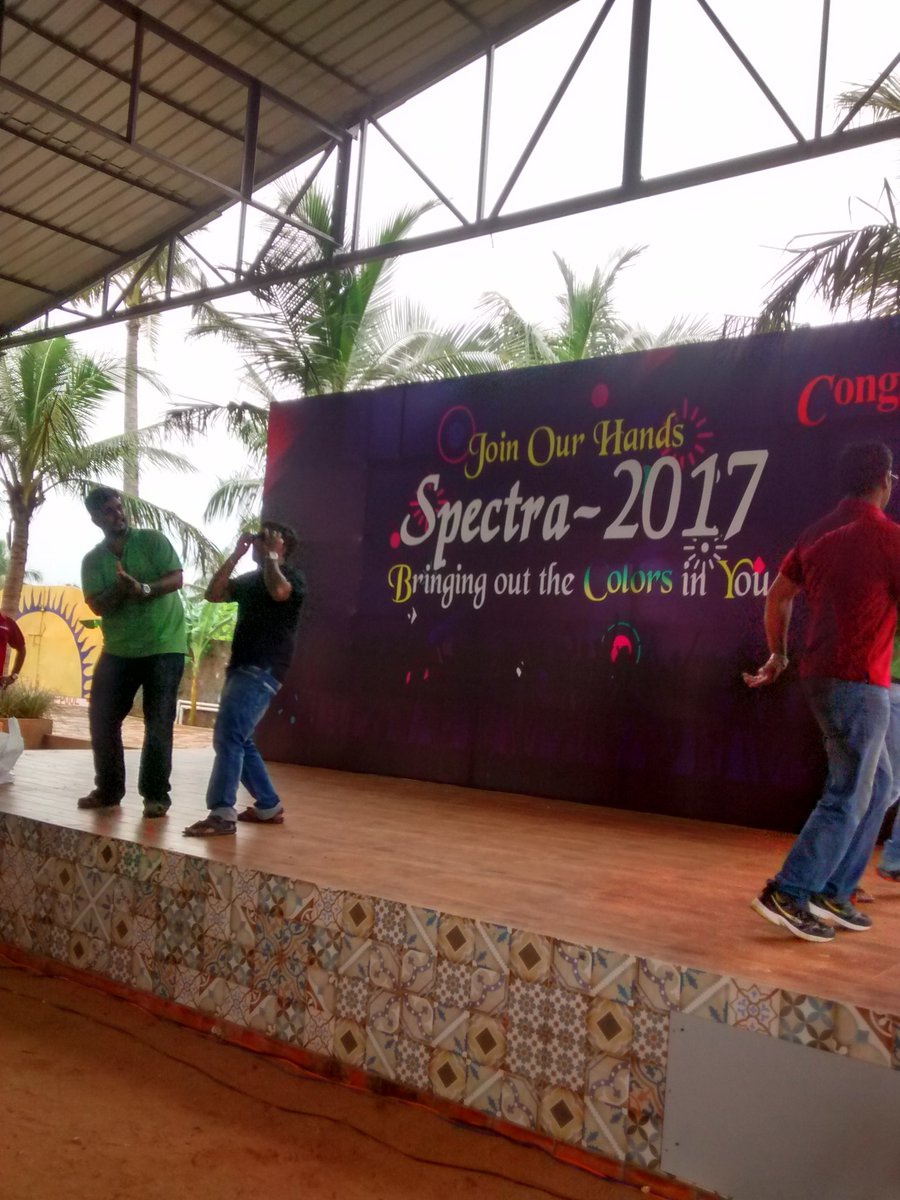 pala_chinnasamy's tweet photo. #SPECTRA2017 https://t.co/AXxhFN08DV