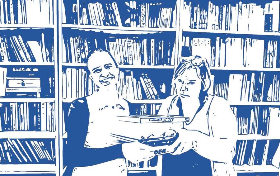 For some years now, @Elsvfl has been your contact person at Flanders Literature for graphic novels. "With more than 100 translations on my professional bookshelf, it feels like the right moment to hand over this rewarding task to my colleague Lien Devos", says Els. #FlandersLit