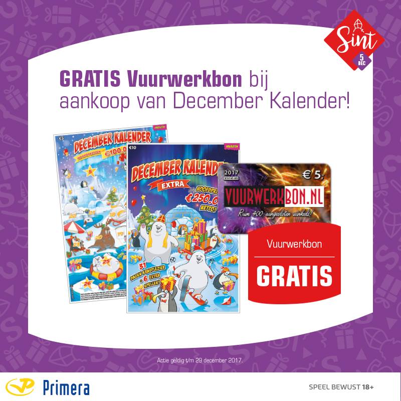 Het heerlijk avondje staat er alweer aan te komen! 
Maar bent u nog op zoek naar het juiste #Sinterklaas #cadeau?
Kom langs in de winkel voor o.a. #cadeaukaarten, #decemberkraskalender, #scheurkalender, #Boeken, #sigaren, #Staatslot!