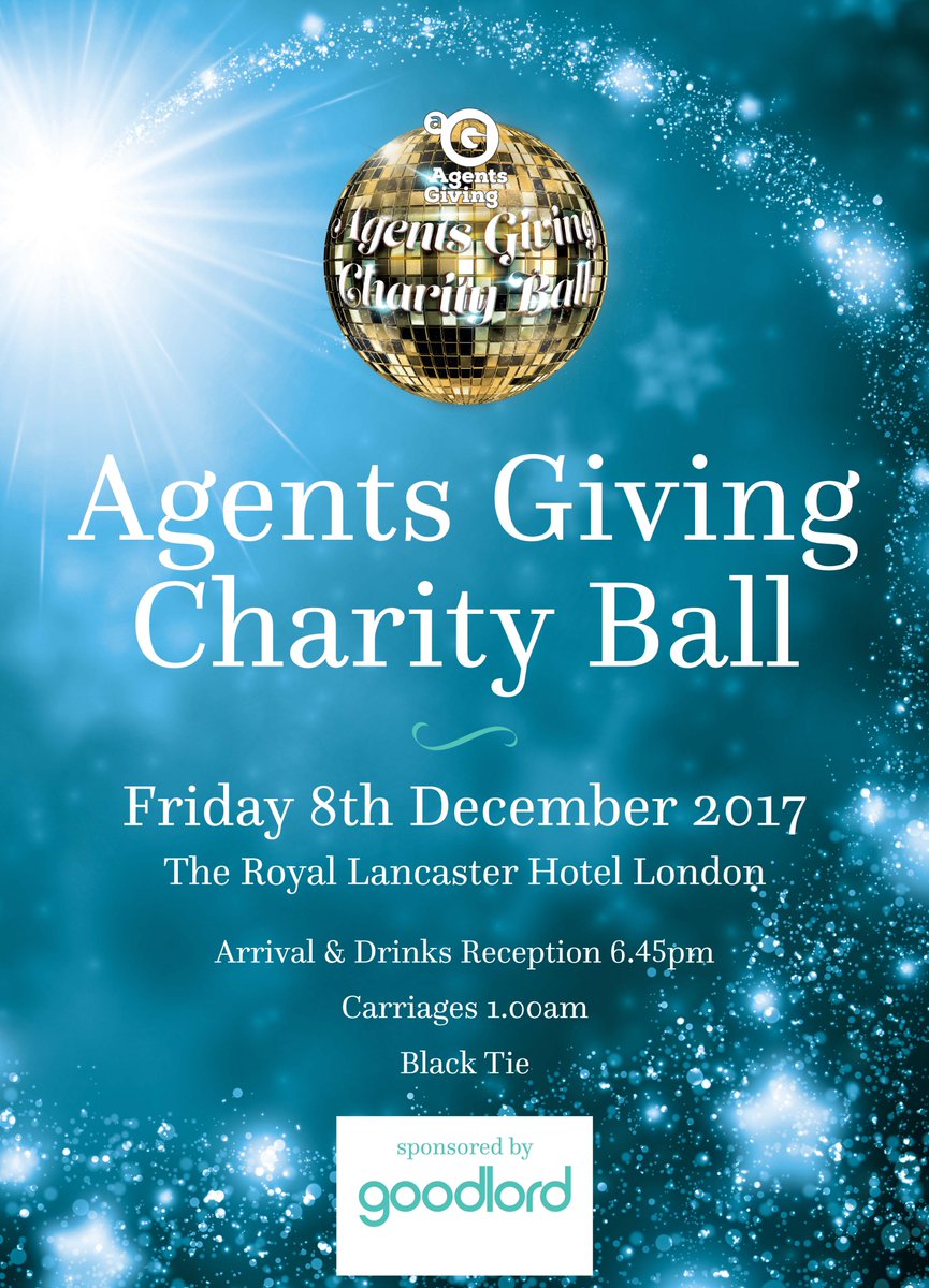 Agents_Giving's tweet photo. @EAToday https://t.co/x4QjYt5aJK Last chance to win 2 free tickets @Agents_Giving Charity Ball, it will be an amazing fun packed evening https://t.co/4ATRZrtZD7
