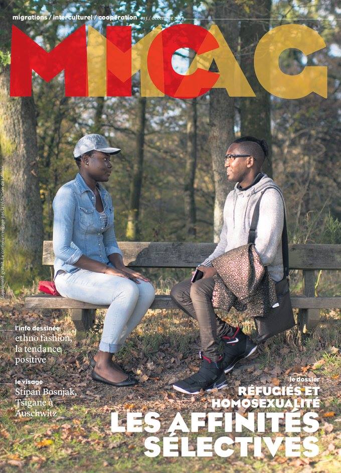 MICMAGbe's tweet photo. "Réfugiés et homosexualité, les affinités sélectives", le nouveau #MICmag,  aujourd'hui dans le journal l'Avenir. https://t.co/Mac6b67eqK