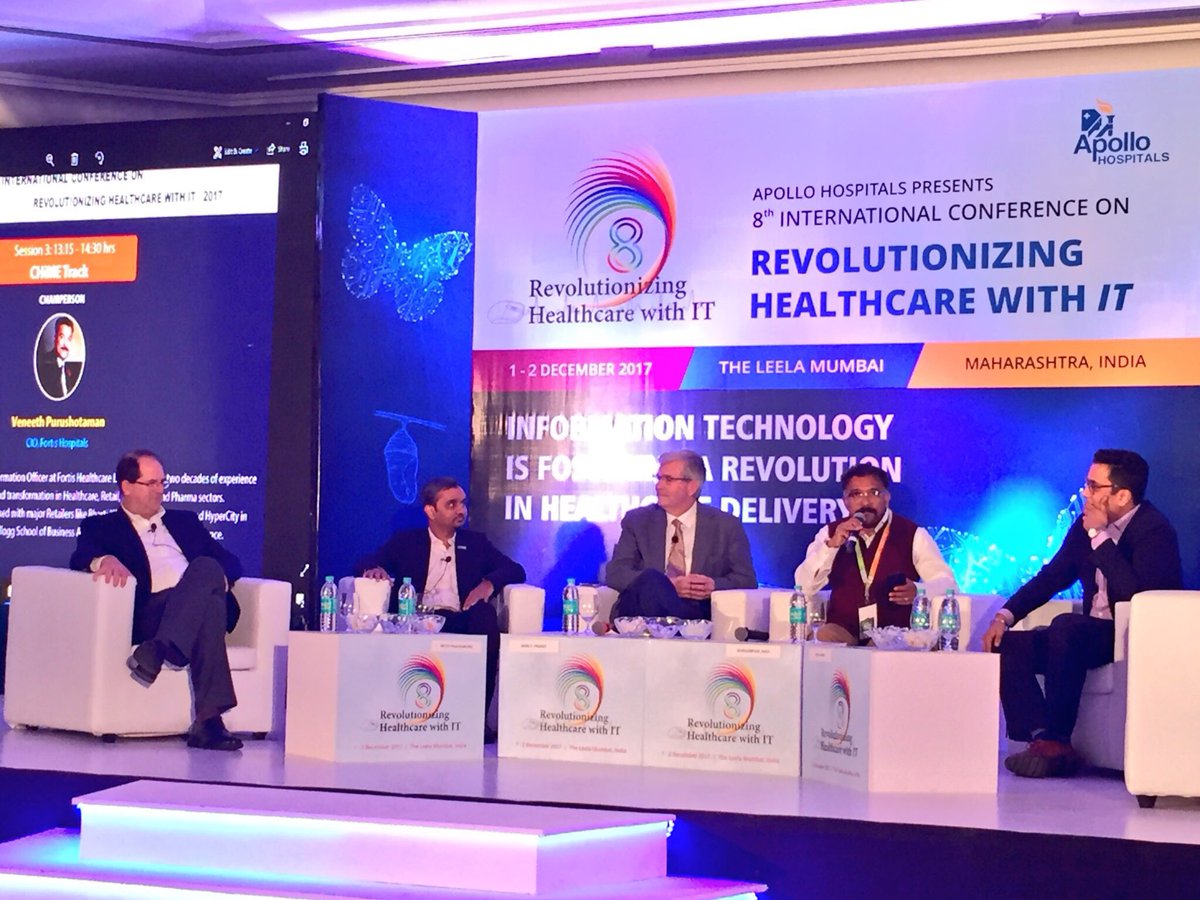 kfraidenburg's tweet photo. Kicking off the #CHIME track at #RHIT17, featuring @CHIMECEO, @KaliDurgampudi, Marc Probst, Varun Anand #CHIMEIndia @CIOCHIME @MphRxOfficial https://t.co/kK3YjZpIeE