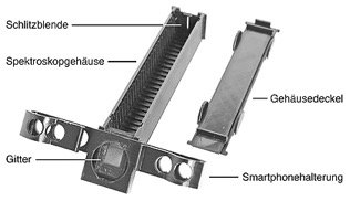PhiuZ_de's tweet photo. Das #Smartphone wird mit der App #LightSpectra zum #Spektrometer: wie das mit #3Dprinter, Fertigteilen oder aus Pappe gebastelt funktioniert, erklärt unsere Reihe Smarte Physik @PhiuZ_de https://t.co/BaBqcmBc1g https://t.co/rFVK4h5l51