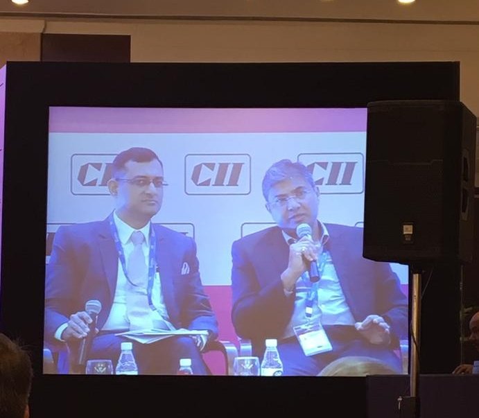 GrantThorntonIN's tweet photo. Our partner, Vikas Vasal moderated the panel discussion on "Implications of #GST, #FDI and more on #Retail Sector" @FollowCII's 4th National #RetailSummit2017 today in New Delhi. https://t.co/o5wgDpI2MZ