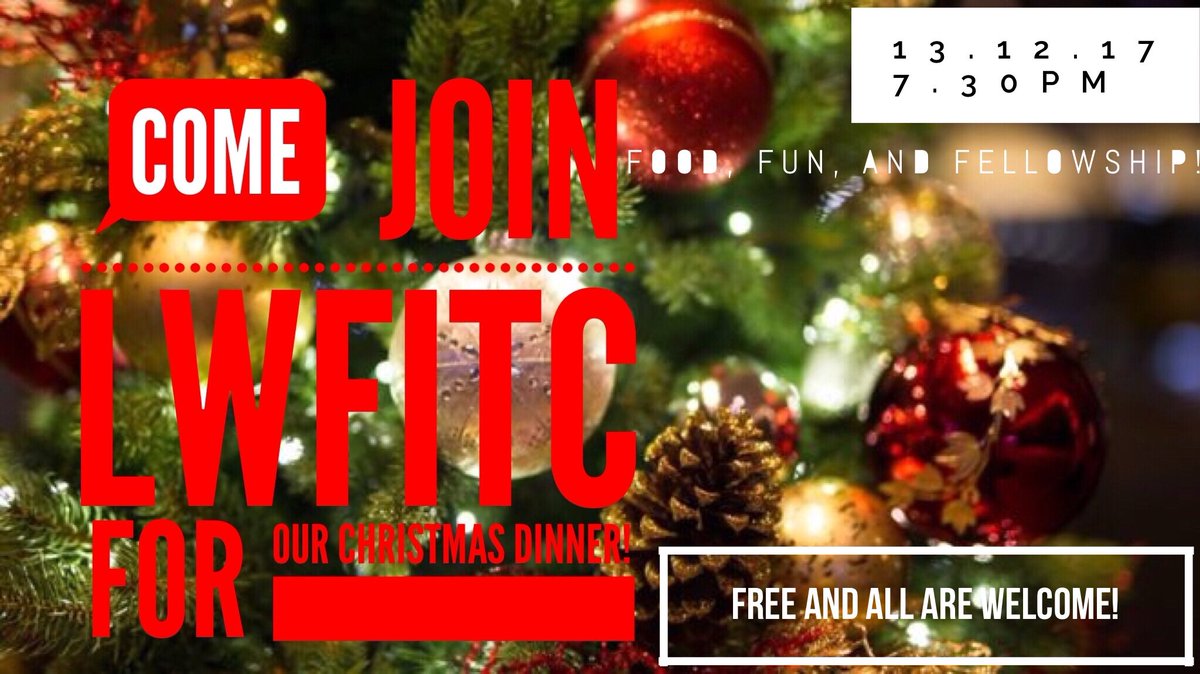 LWFITC's tweet photo. Happy December ladies!!!
Join us for our Christmas dinner on the 13th and feel free to invite friends!!
#LWFITC 🎉
https://t.co/6d4gbBTjUl https://t.co/BATCcAr2RZ