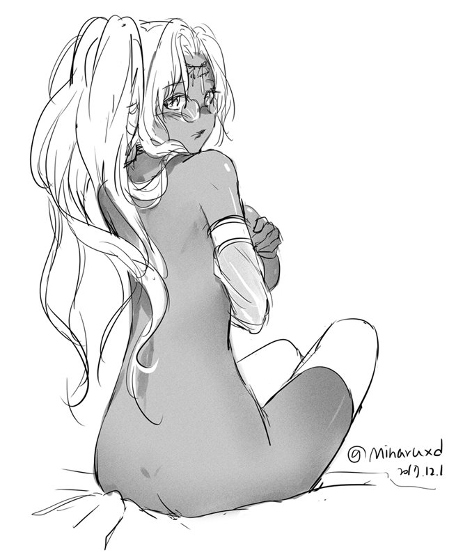 黑皮膚~oWo
#落書き 
