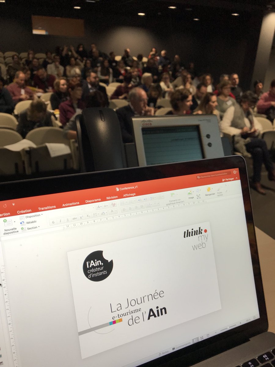 C’est parti pour l’animation de la 8eme journée eTourisme de l’Ain #JETAin2017