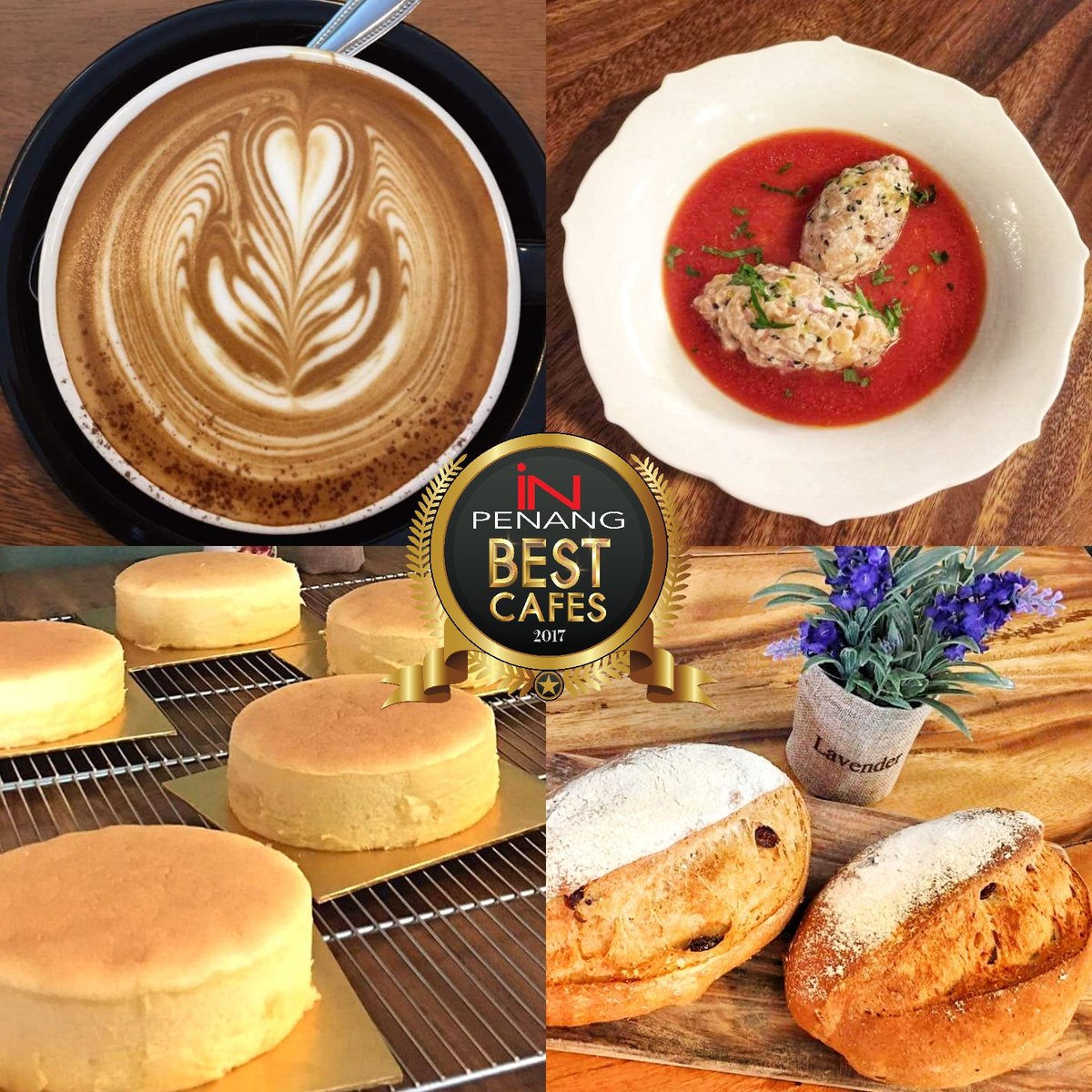 inpenangmag's tweet photo. BIBIS FASHION &amp; BAKERY CAFE @ Kelawai Road voted as one of 2017 Best Cafes in Penang island, Malaysia https://t.co/h00GAfOtNH #visitpenang #healthymeals #meetingplace #gurneydrive #drinks #topcafe #bestcafe #penangcafe #food #bibiscafe #inpenangmag https://t.co/FwociVv8yy