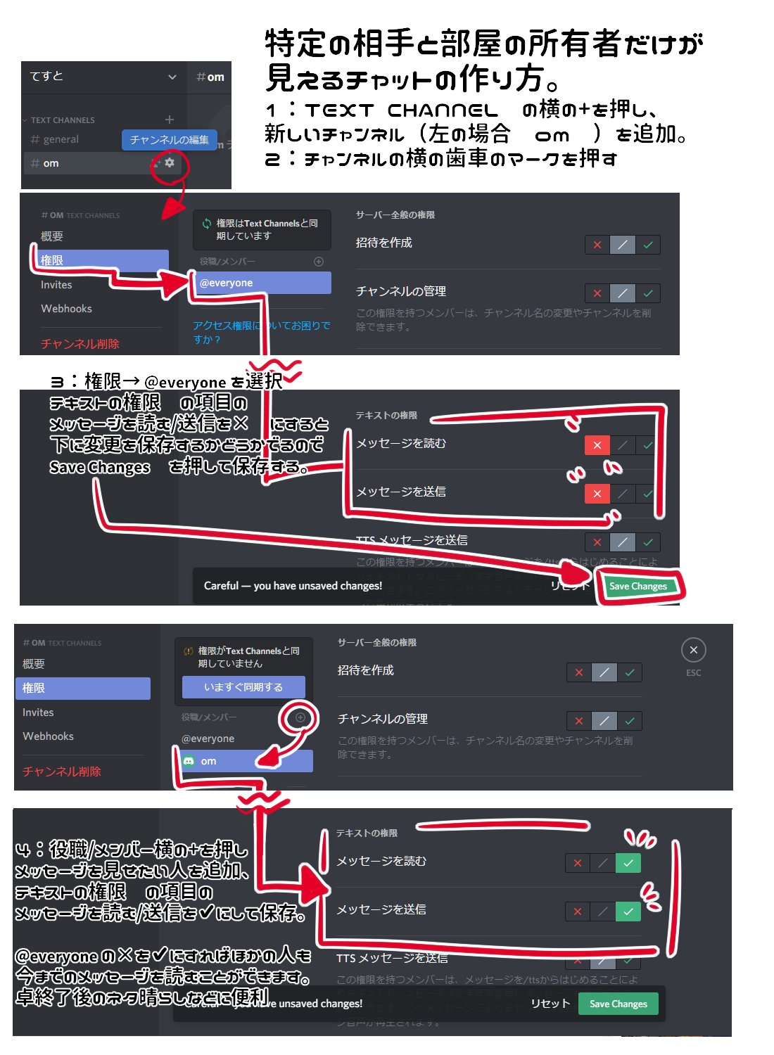 ディスコードの纏め Twitter