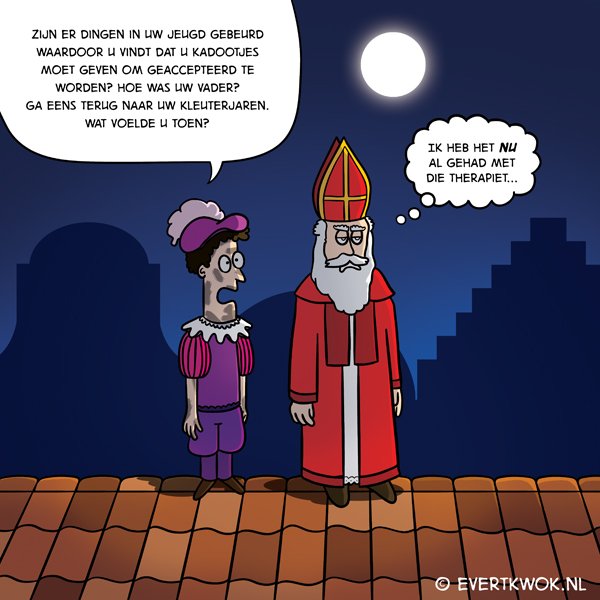 Zijn er misschien dingen in uw jeugd gebeurd? #sinterklaas