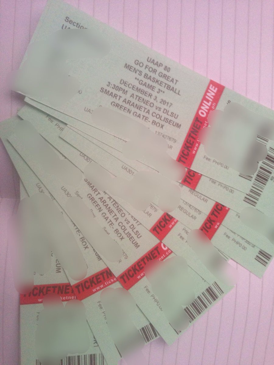 RenceCojano's tweet photo. LEGIT TIX https://t.co/AvtsoMOX43